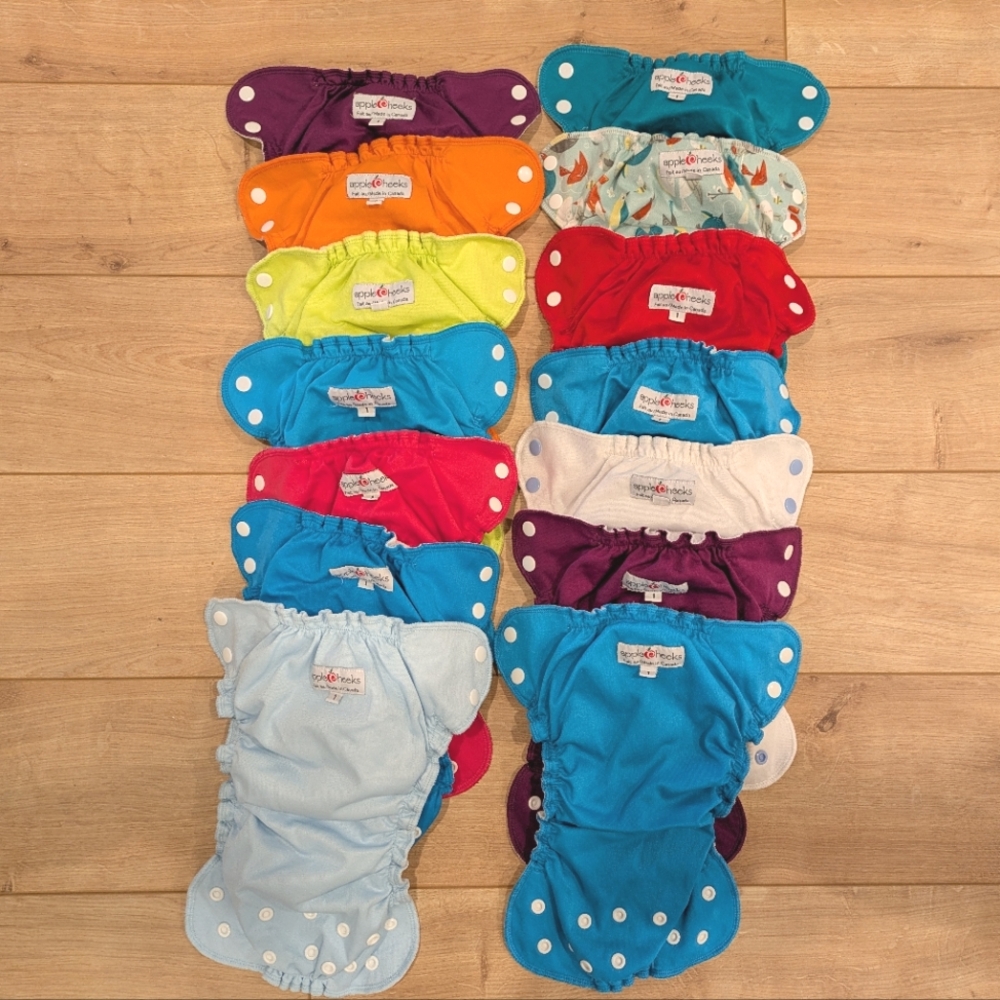 AppleCheeks Size 1 - Lot Of 14